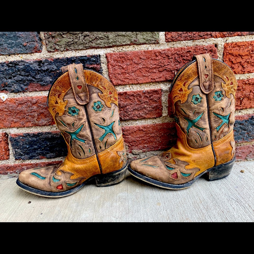 Authentic cowboy boots